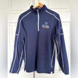 UnderArmour heat gear loose fit pull over NCAA West Virginia Mountaineers medium